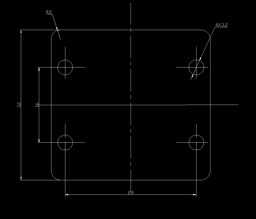 四孔方形垫片的落料冲孔复合模具设计-冲压模含12张CAD图