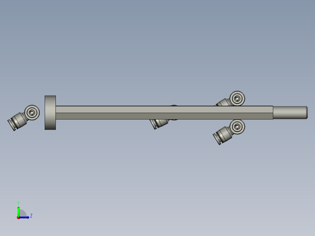 6气缸MRQBS32-75CB-A72H_0_0_SMC左视图
