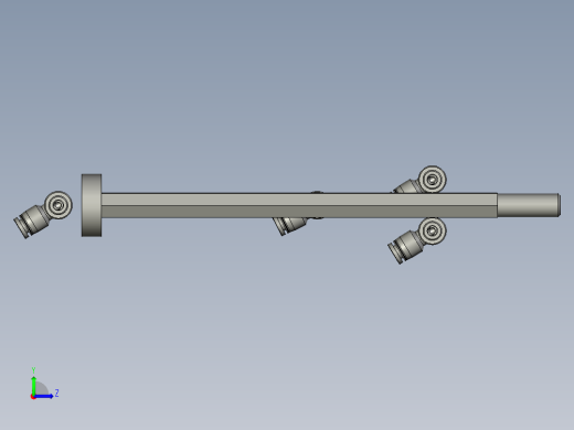 6气缸MRQBS32-75CB-A72H_0_0_SMC左视缩略图