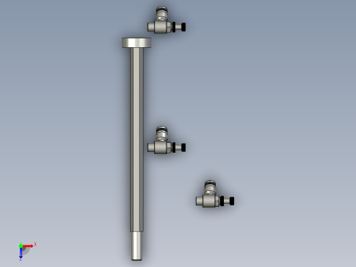 6气缸MRQBS32-75CB-A72H_0_0_SMC俯视缩略图