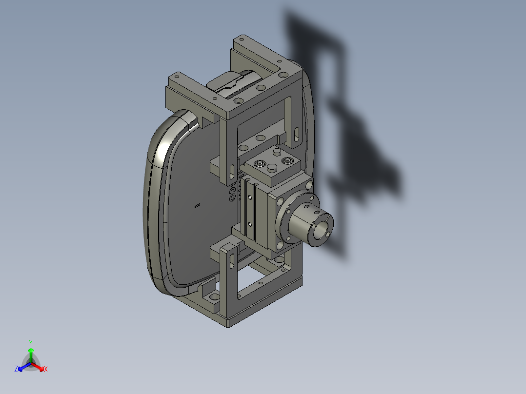 AHAVI-13C6夹爪主视图