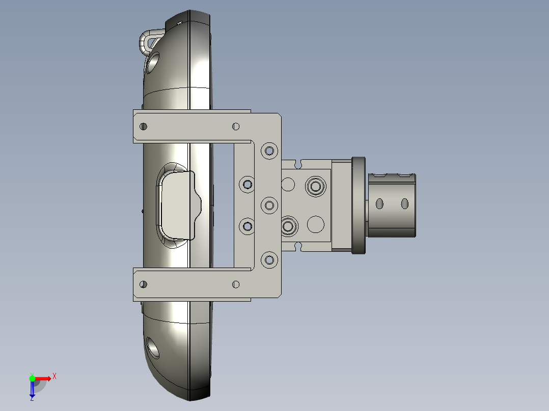 AHAVI-13C6夹爪俯视图