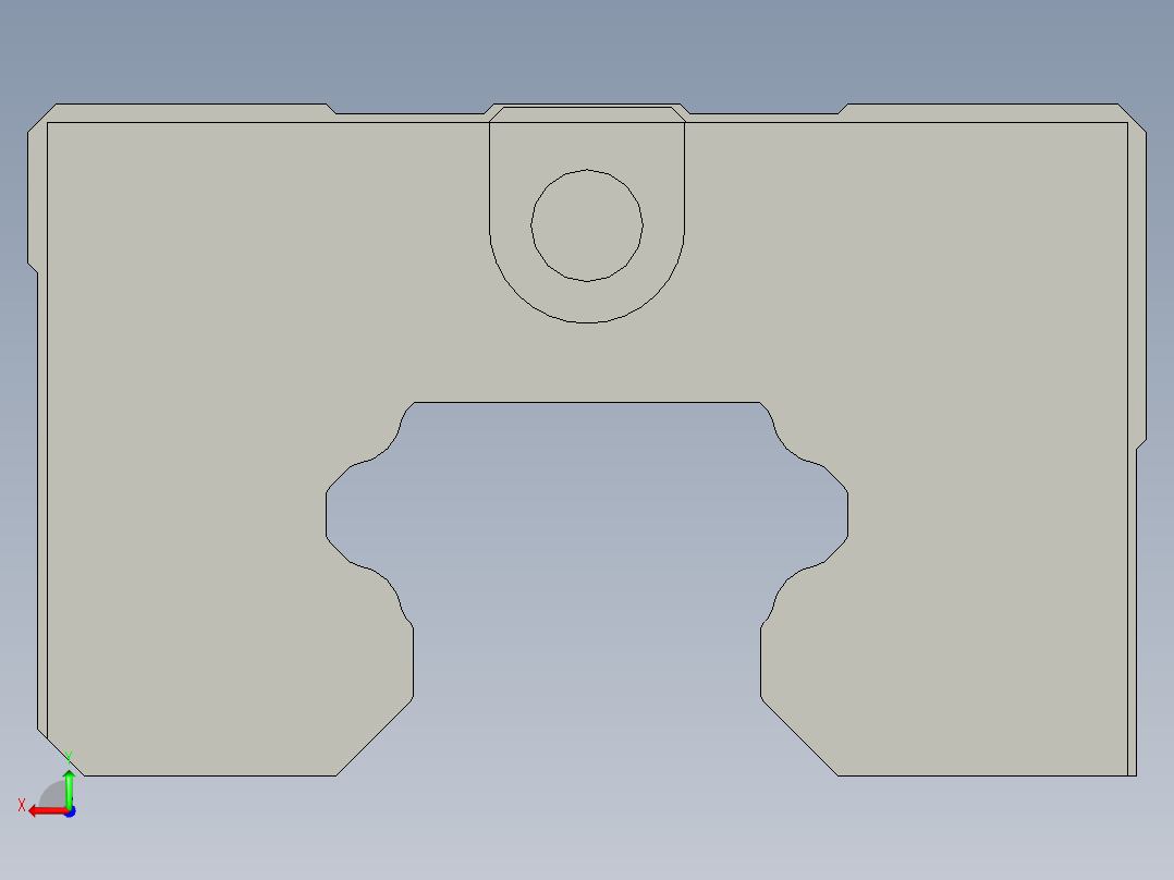 滑块HGL30CA后视图