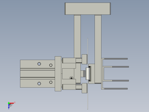 电容剪脚折弯滑道总成05-2俯视缩略图