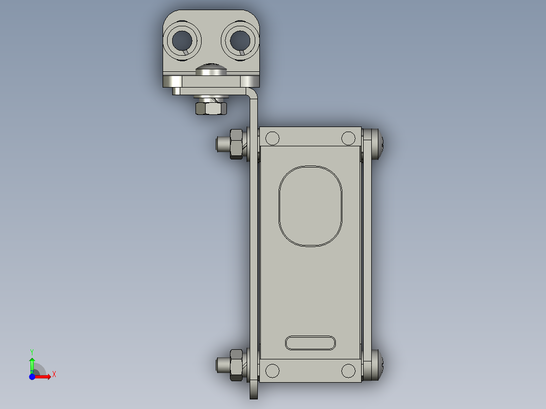 sakcS201402-5-4-0基恩士测距传感器组件前视图