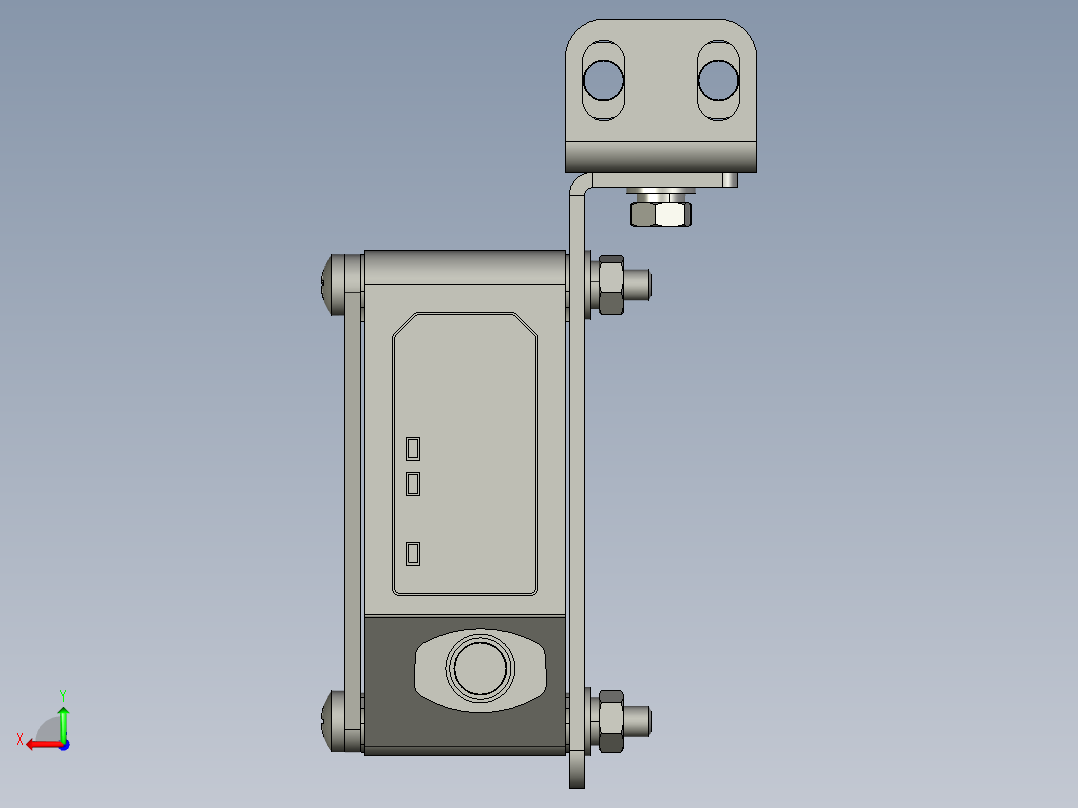 sakcS201402-5-4-0基恩士测距传感器组件后视图