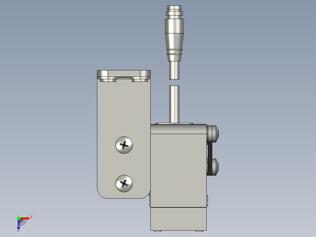 sakcS201402-5-4-0基恩士测距传感器组件俯视图