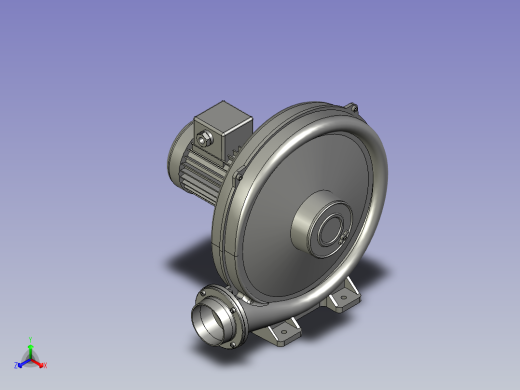 钢板自动裁切折弯成型设备设计-CX-75SA透浦式鼓风机
