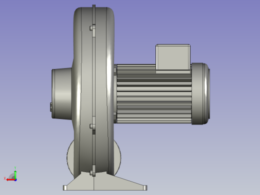 钢板自动裁切折弯成型设备设计-CX-75SA透浦式鼓风机后视缩略图