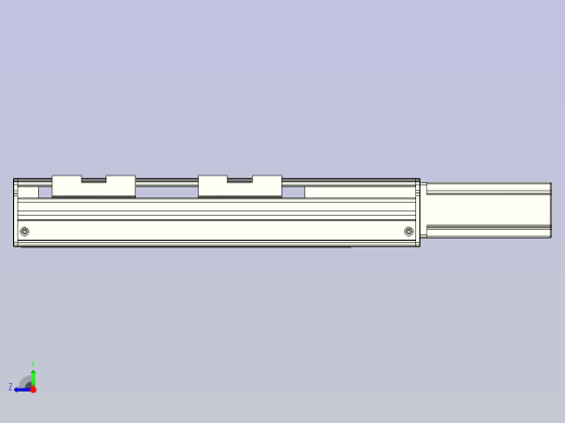 NXA5丝杆滑台，线性模组 NXA5-100-BC右视缩略图