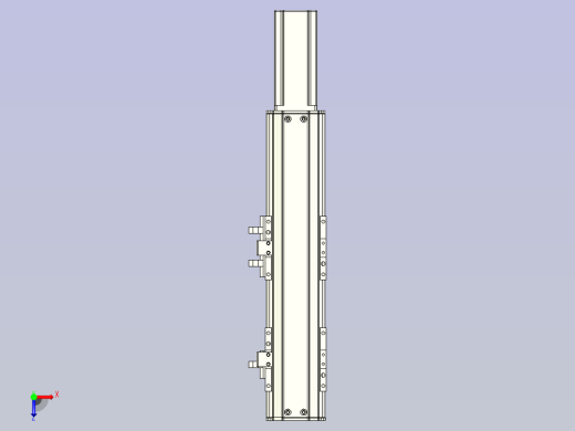 NXA5丝杆滑台，线性模组 NXA5-100-BC俯视缩略图