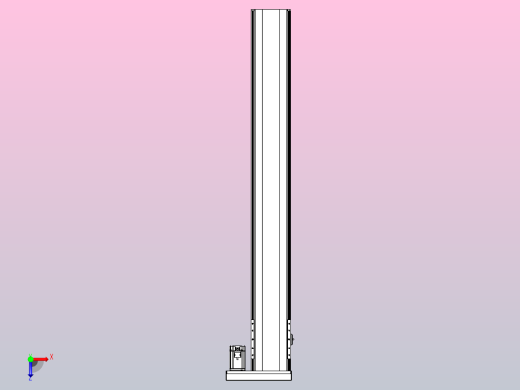 日规模组半封闭丝杆TPA-HNR-202D-2510C-L1500-ML-Y-P75-N3俯视缩略图