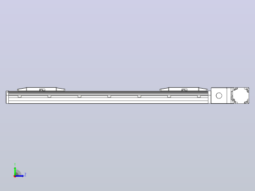 皮带直线轴双滑块型TPA-GCBS-150-P80-L225-QR-M75-N3左视缩略图