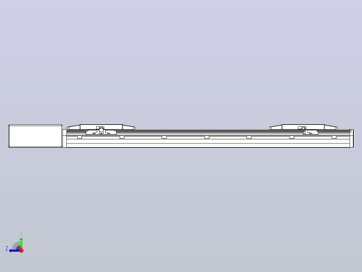 皮带直线轴双滑块型TPA-GCBS-150-P80-L225-QR-M75-N3右视缩略图