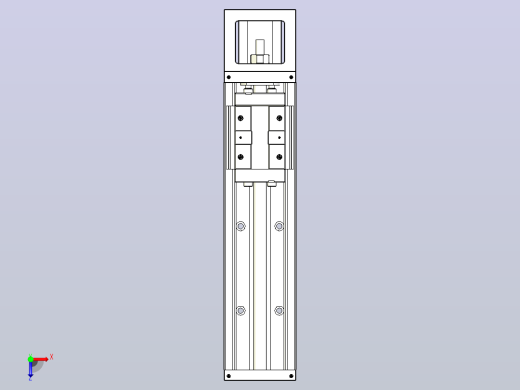 钢基模组TPA-KSR-8610C-340A1-M-F0俯视缩略图