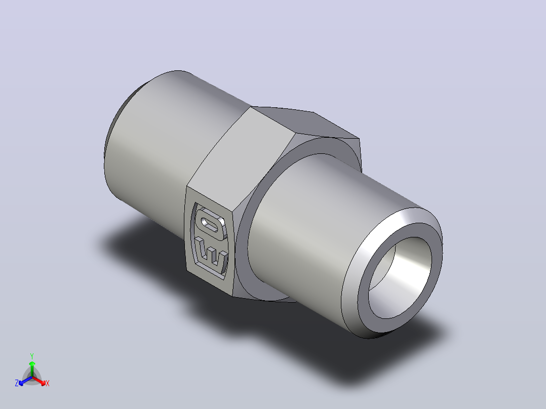 公螺柱连接器GE04LLM71X主视图