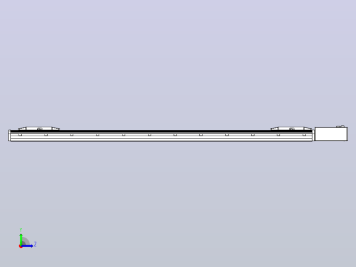 皮带直线轴双滑块型TPA-GCBS-150-P80-L600-QL-M75-N3左视缩略图