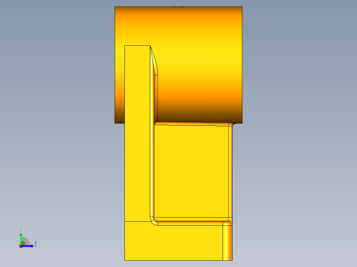 滑动轴承座铸造工艺设计 UG+CAD+说明书左视缩略图