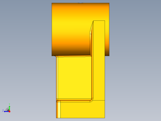 滑动轴承座铸造工艺设计 UG+CAD+说明书右视缩略图