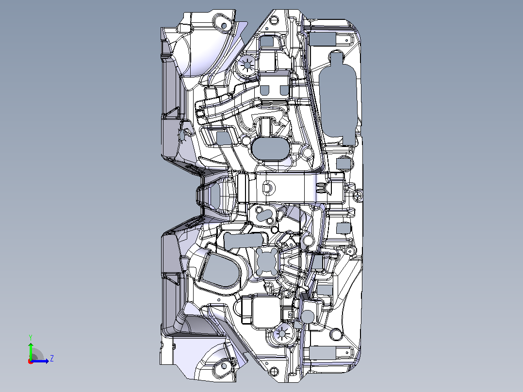 猎豹 CS9 B005310002_M_前围隔热垫装置（CVT）左视图