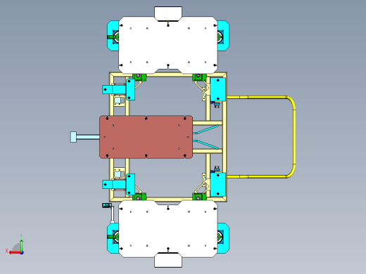 汽车生产线夹具后视缩略图