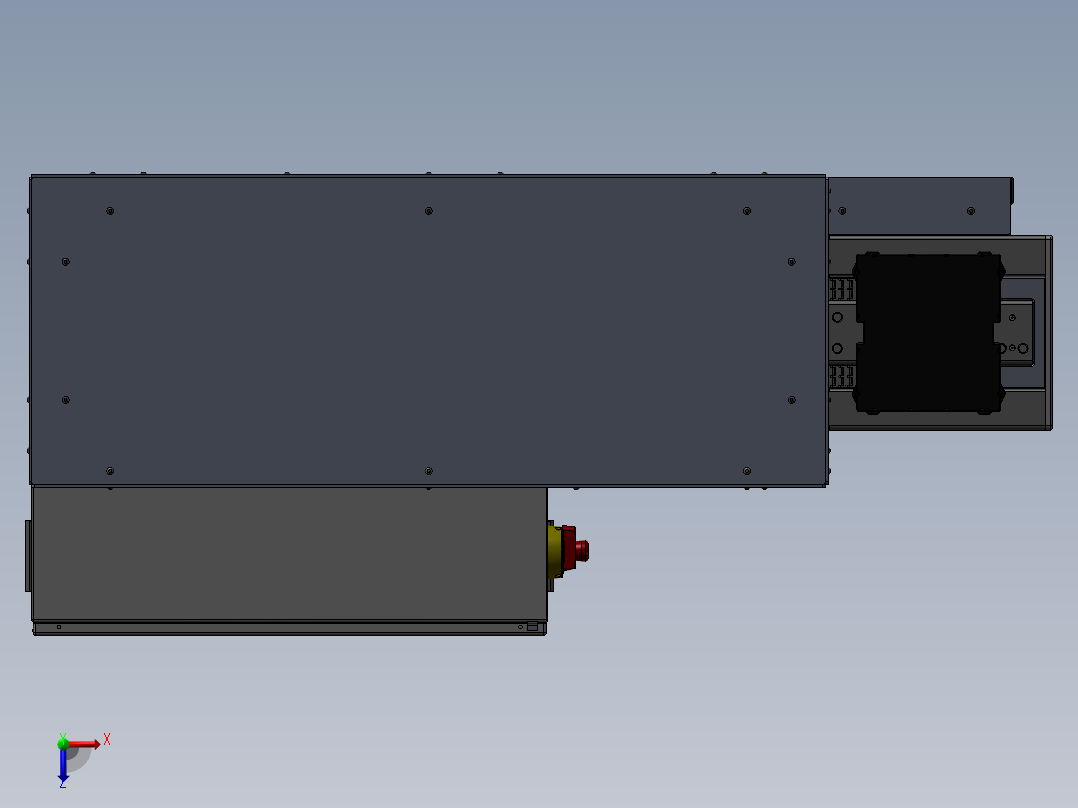 自动托盘码垛机俯视图