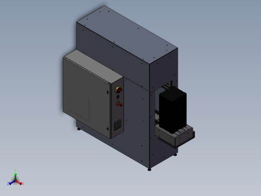自动托盘码垛机正等轴测缩略图