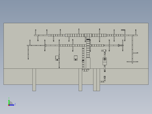 空调送风图左视缩略图