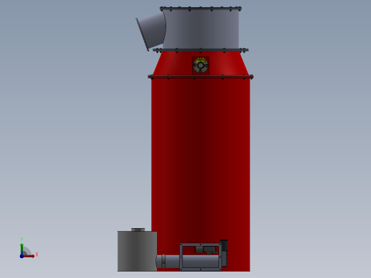GEK气化炉sw18可编辑前视缩略图