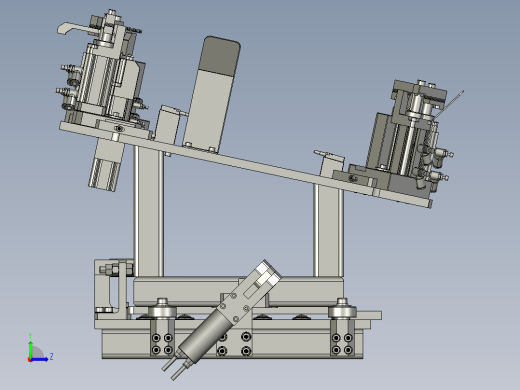 点焊夹具3D左视缩略图
