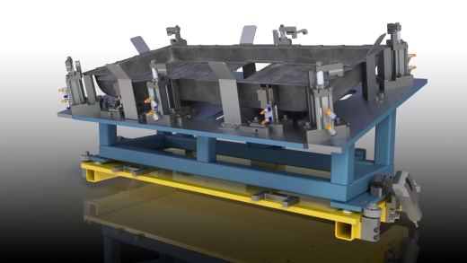 点焊夹具3D缩略图