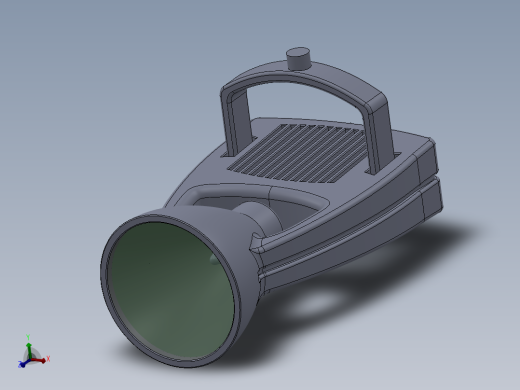 凹面反射镜3D模型