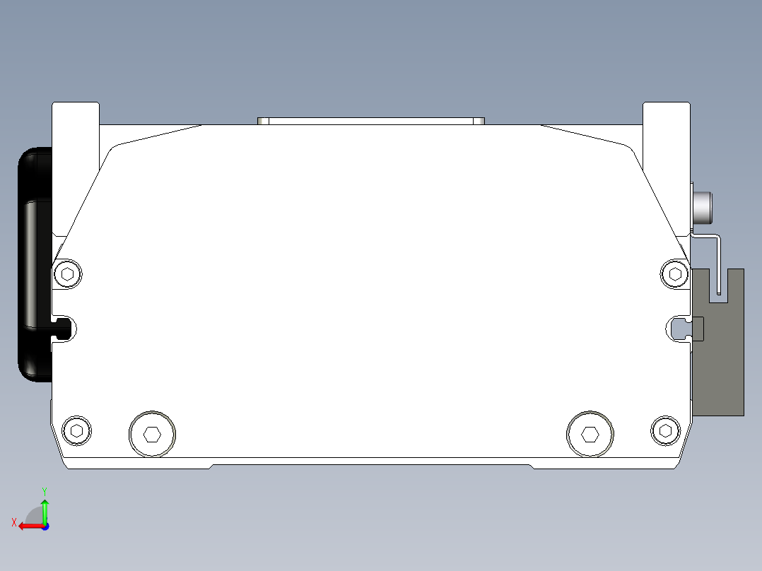 Toyo东佑达直线模组-ETB17-750-L-C4反.stp；后视图