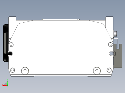 Toyo东佑达直线模组-ETB17-750-L-C4反.stp；后视缩略图