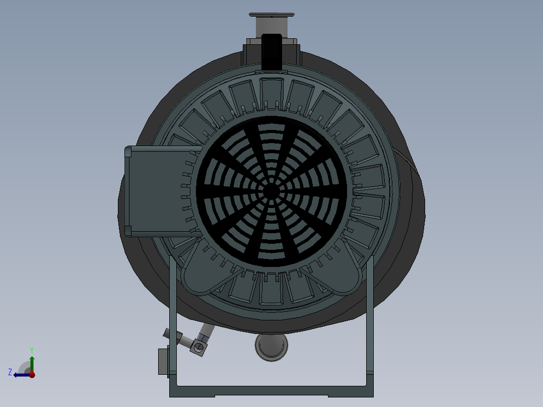WQG型潜水切割泵主视图