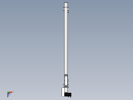 Toyo东佑达直线模组-M65-S-X52-1200-L-M40-C4俯视缩略图