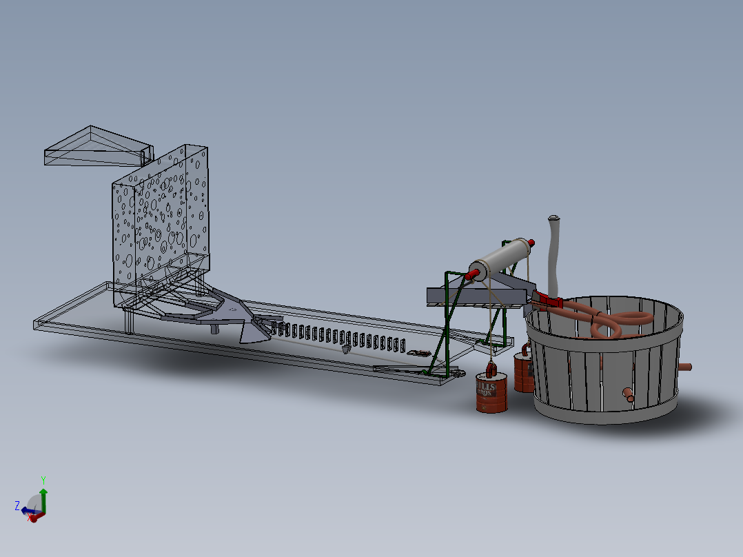 小球输送分选系统设备