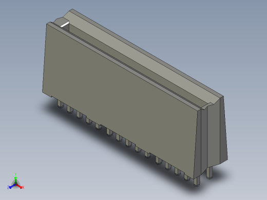 侧边卡连接器-457190005_stp