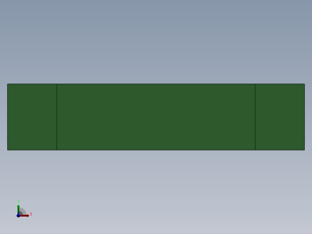 SW建模练习题-exercise 101前视图