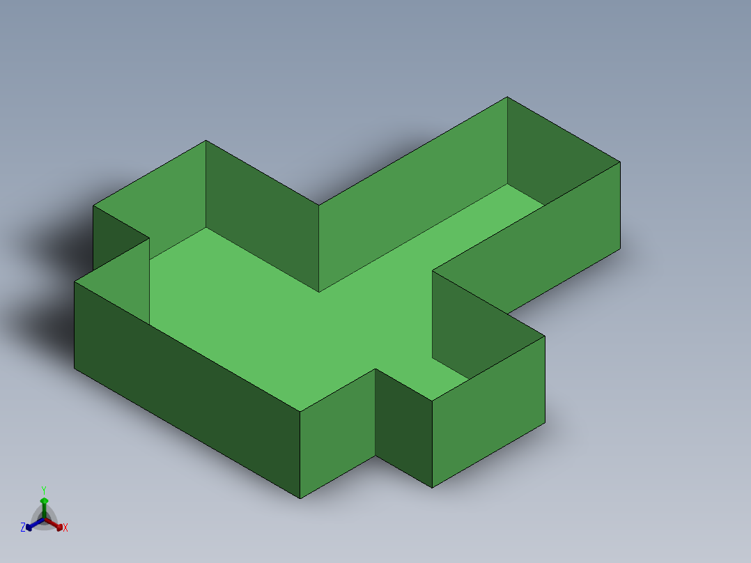 SW建模练习题-exercise 101正等轴测图