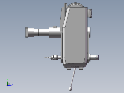 392自动机丝机床左视缩略图