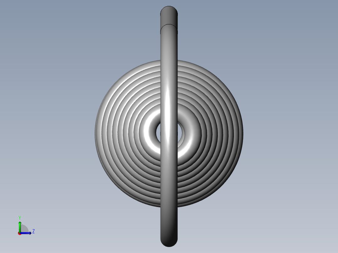 异形弹簧-1330K450_EXTENSION SPRING左视图