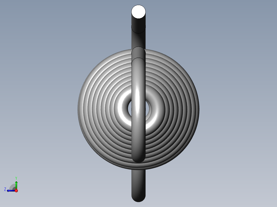 异形弹簧-1330K450_EXTENSION SPRING右视图