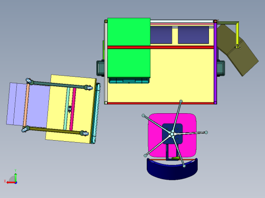 装配工位周边设备与工位布局后视缩略图