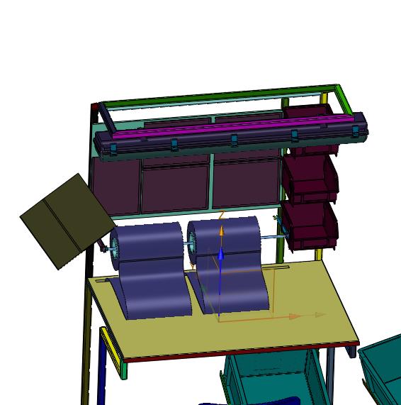 装配工位周边设备与工位布局