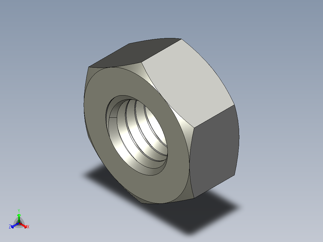 公制六角螺母-Metric Hex Nuts M10 x 1.5mm Thread
