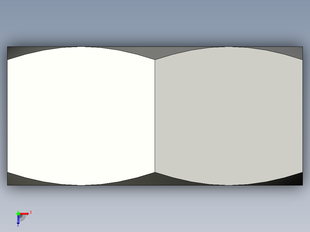 公制六角螺母-Metric Hex Nuts M10 x 1.5mm Thread俯视图