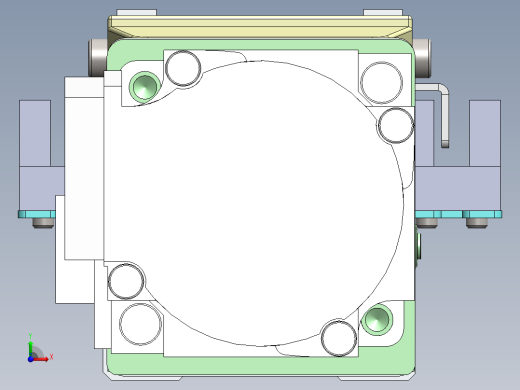 GTH内嵌丝杆全封闭GTH4-BC-100W前视缩略图