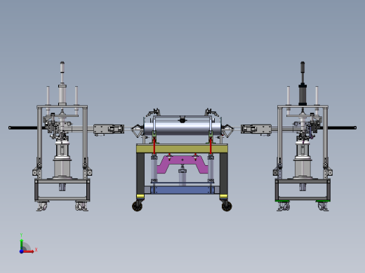 罐体连续焊接装置前视缩略图