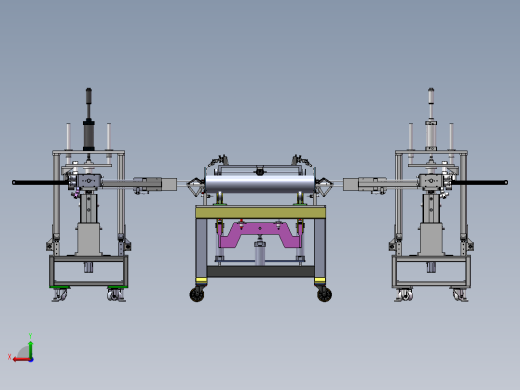 罐体连续焊接装置后视缩略图